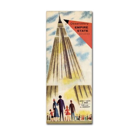 Vintage Apple Collection 'Empire State' Canvas Art,20x47